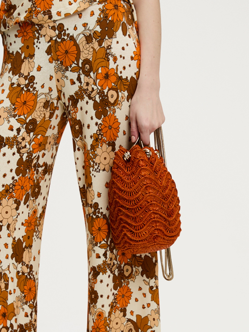 SOUL PALMIERS ORANGE BURGER BAG