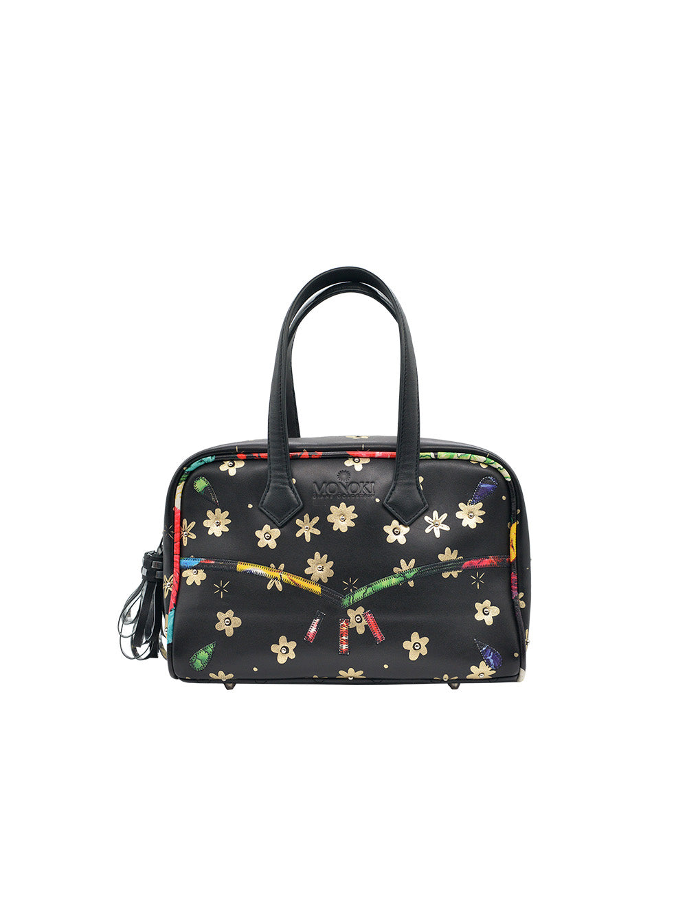 FANTASY BLACK LEATHER BAG