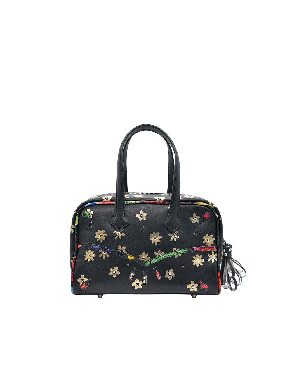 FANTASY BLACK LEATHER BAG