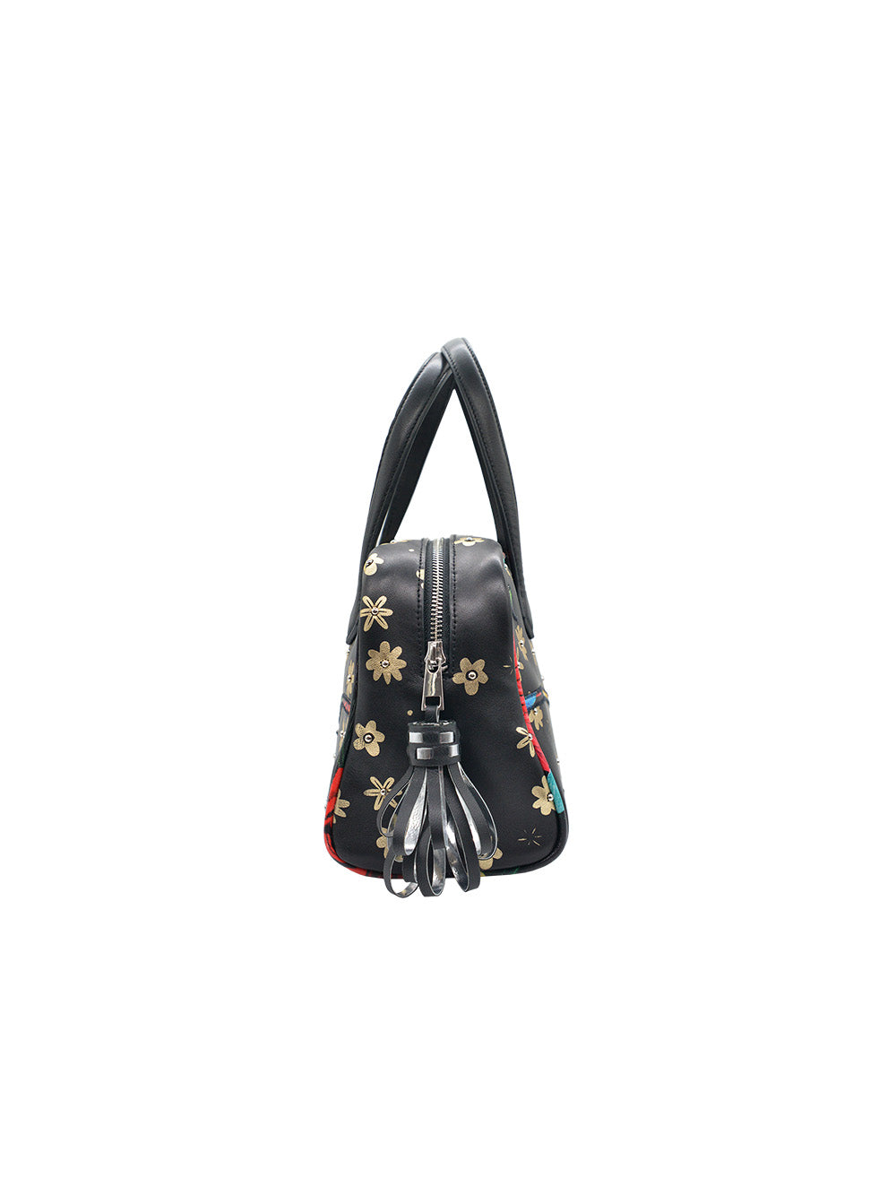 FANTASY BLACK LEATHER BAG