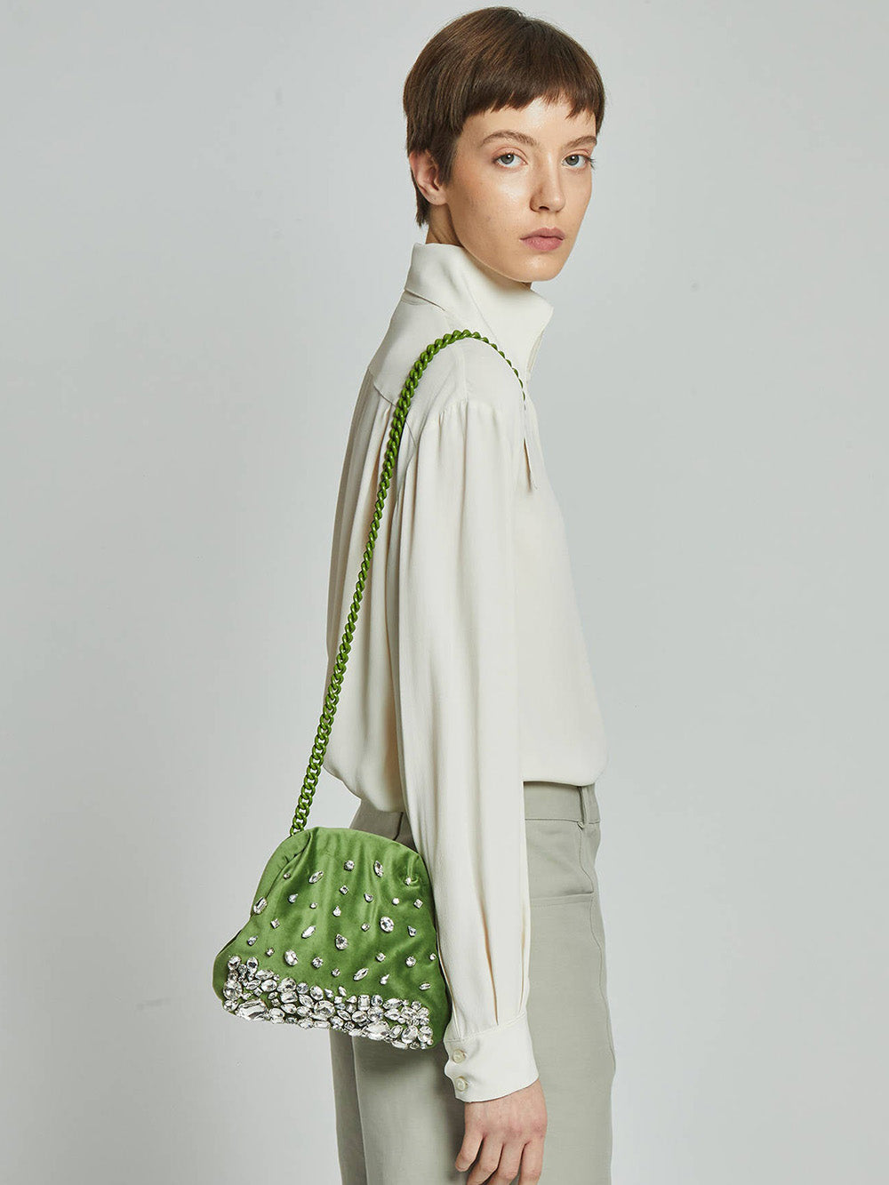 SAC PEPITA STRASS PISELLO