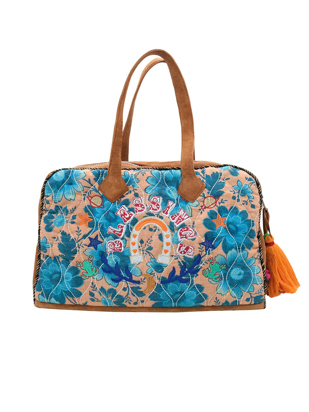 RODEO FISHING &amp; BLUE FLOWERS BAG VENUS