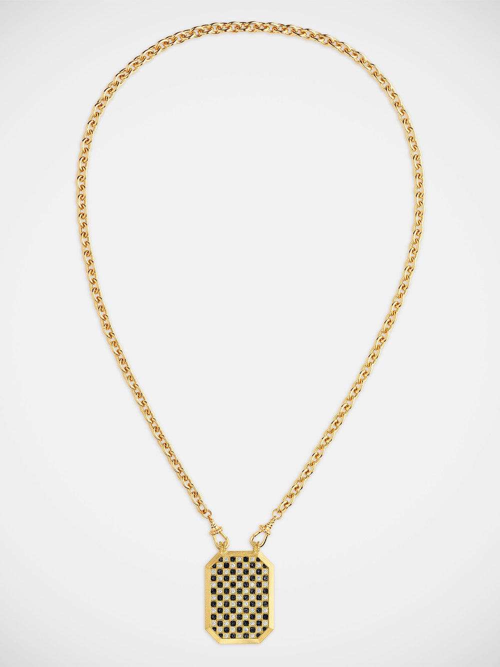undefined SCAP CHECK NECKLACE ON CHAIN