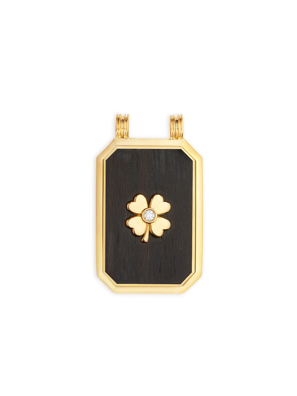 EBONY CLOVER SCAPULAR 28MM