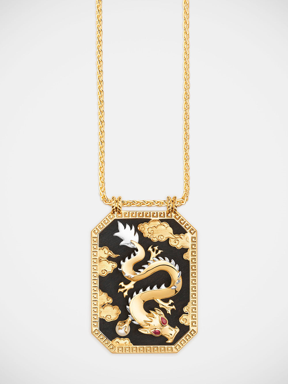 EBONY DRAGON SCAPULAR