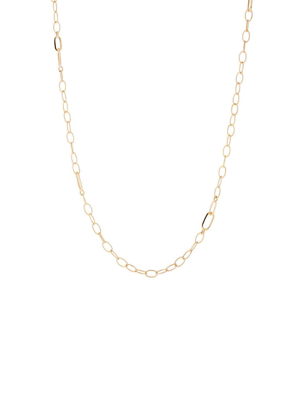 KASTAK YELLOW GOLD NECKLACE 45 CM