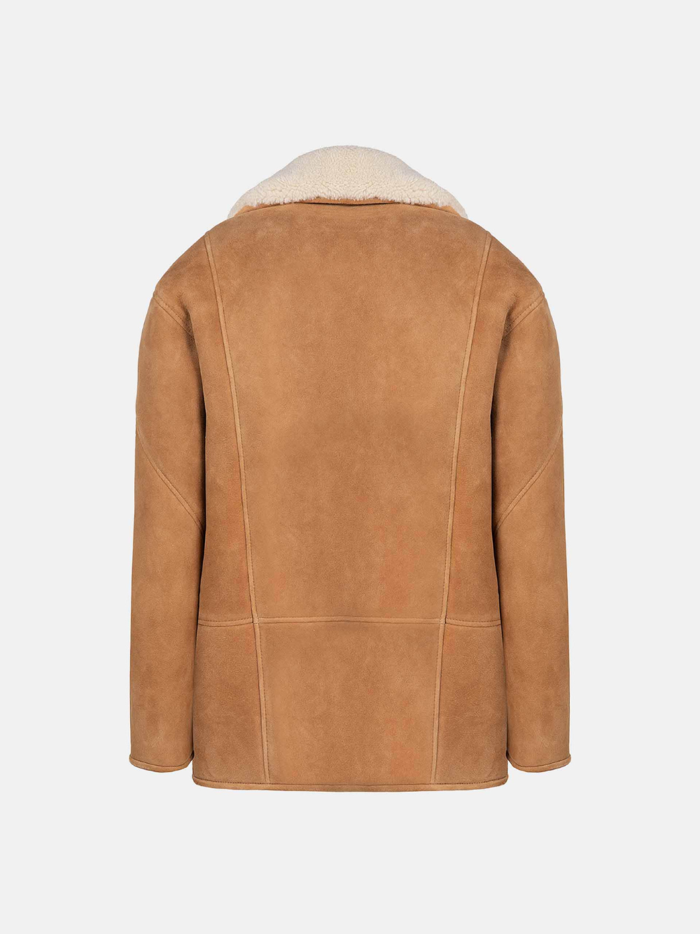 MANTEAU TATOOSH SHEARLING CAMEL
