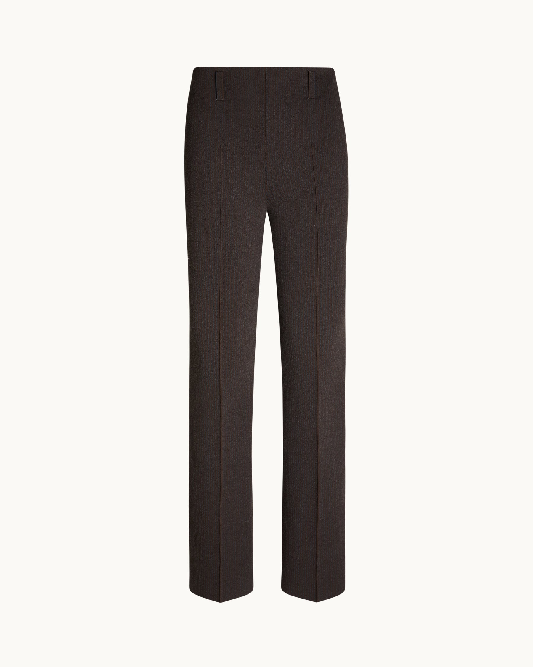 LUKE CHOCOLATE & CHARCOAL TROUSERS