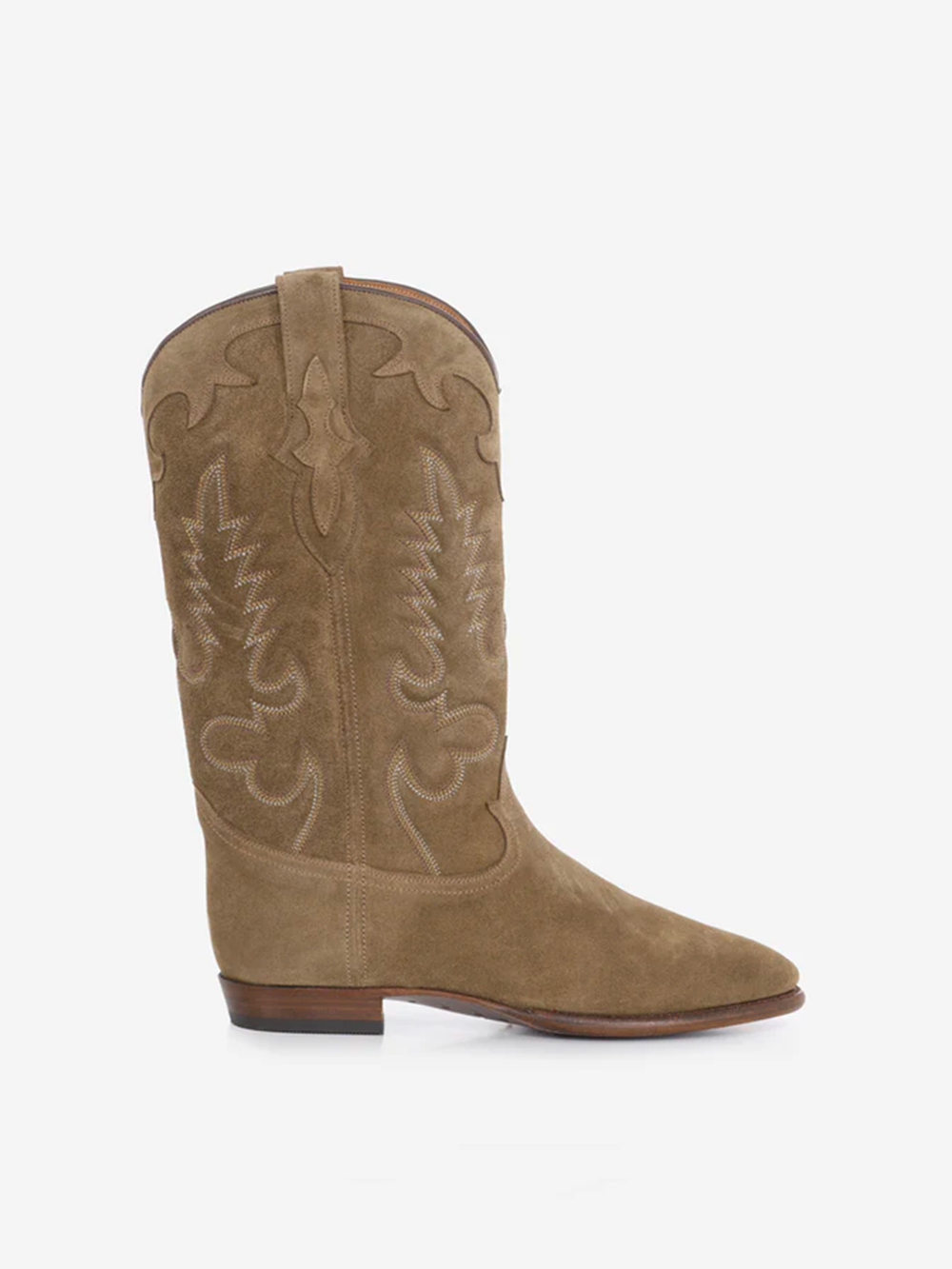 BOTTES MIDNIGHT EN DAIM CHESNUT