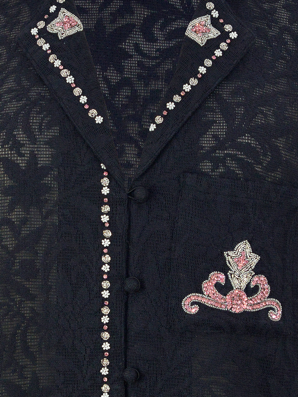 CHEMISE ONASSIS NOIR