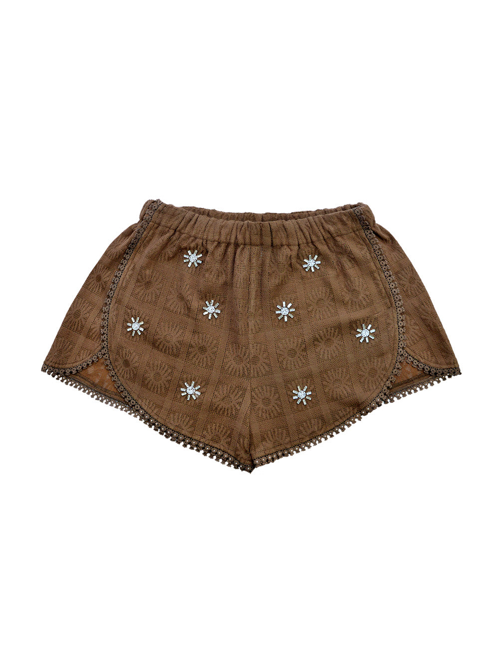 SHORT CRYSTAL BROWN