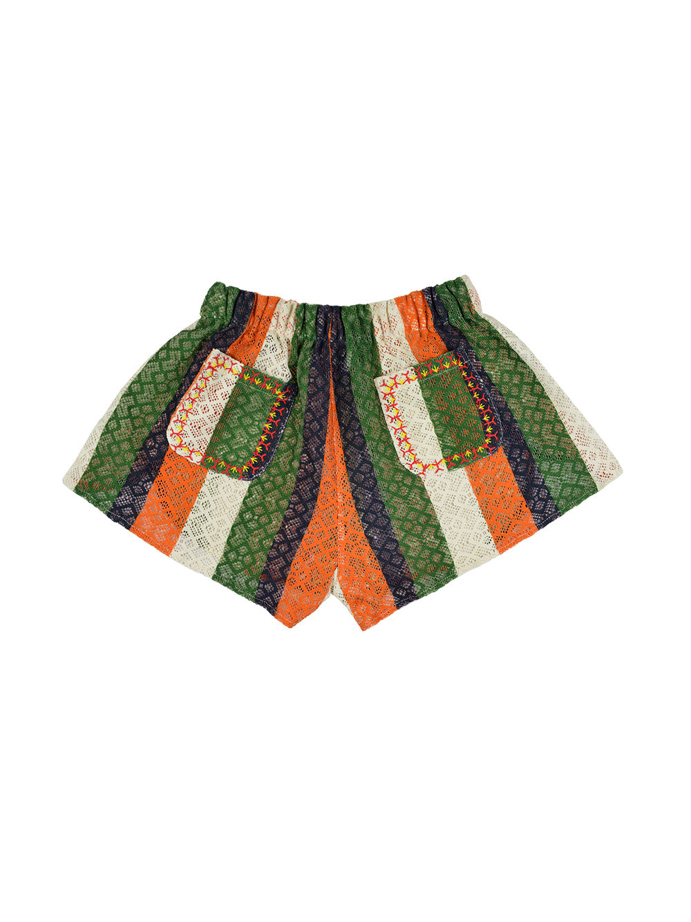 SHORT ZUMBA ORANGE & VERT