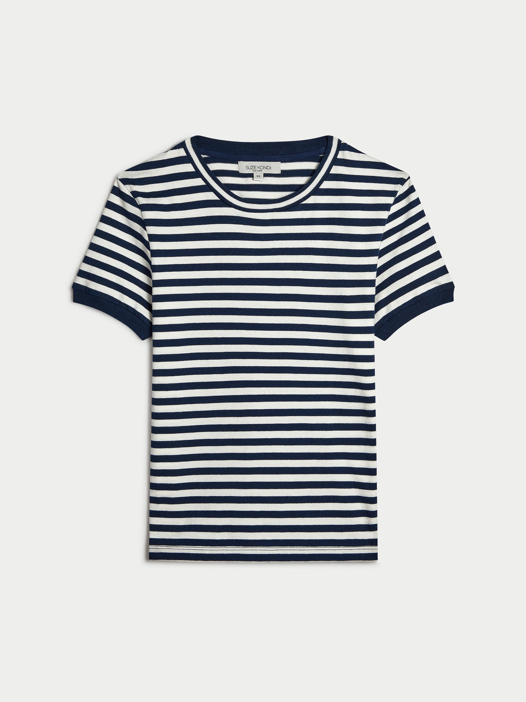 T-SHIRT SYMI RAYURES NAVY