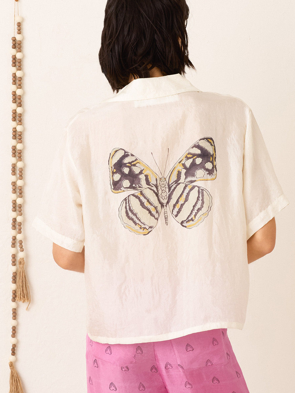 CHEMISE STEVIE BUTTERFLY GARDEN