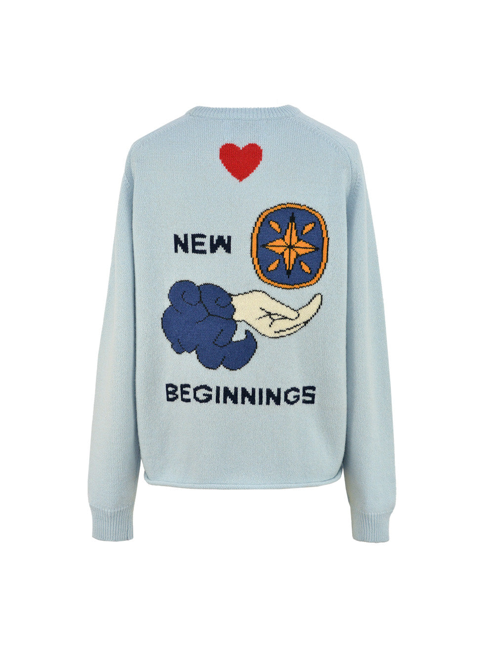 PULL NEW BEGINNINGS CACHEMIRE ICE BLUE