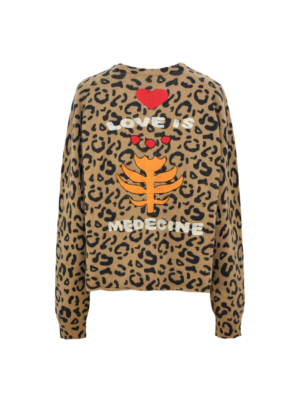 PULL JUNGLE CACHEMIRE LÉOPARD