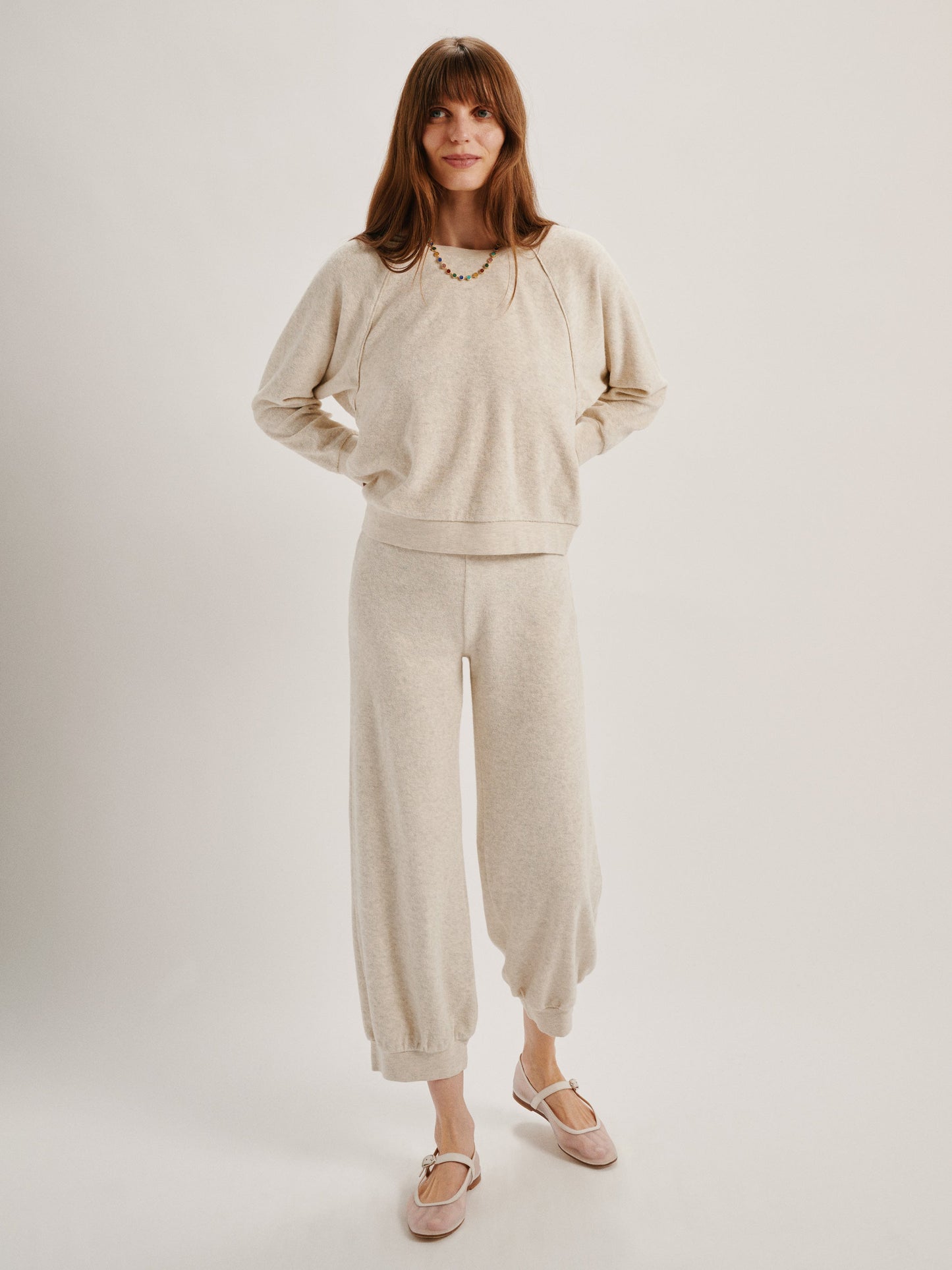 PANTALON TOSK HAREM OAT HEATHER