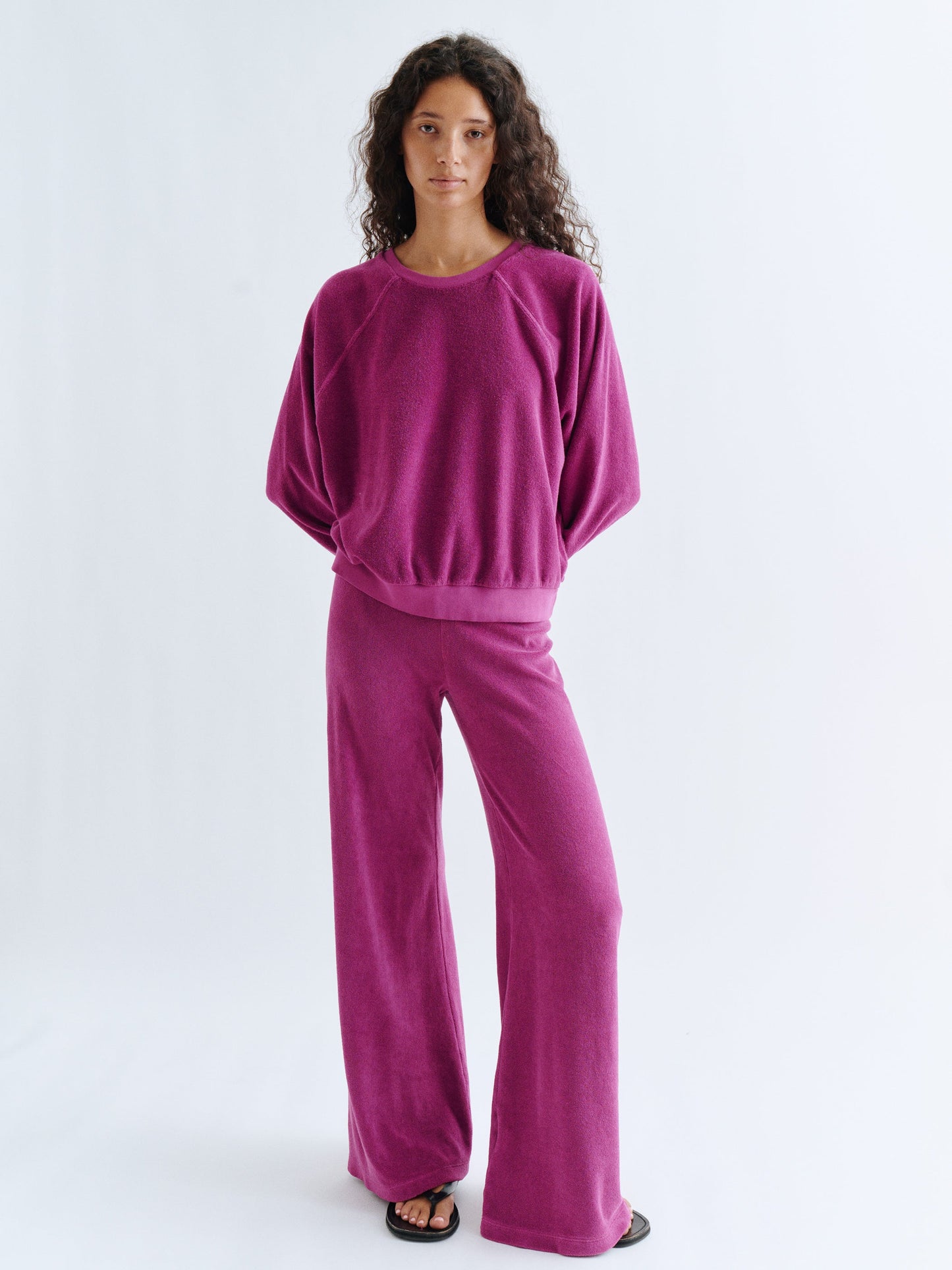 PANTALON ZEPHYRA FLARE MAGENTA