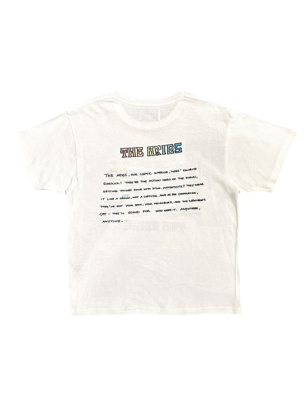 ASTRO WHITE ARIES T-SHIRT