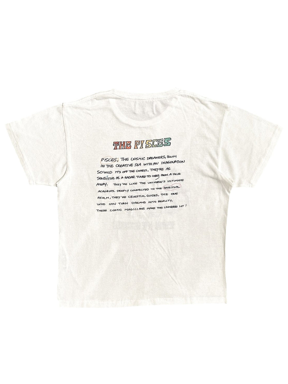 TEE SHIRT ASTRO WHITE FISH