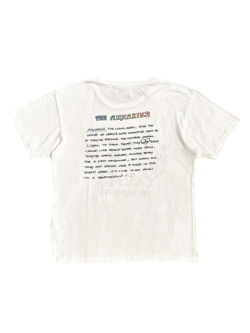 TEE SHIRT ASTRO WHITE VERSEAU