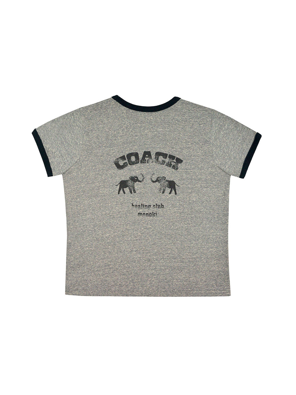 GREY COACH T-SHIRT