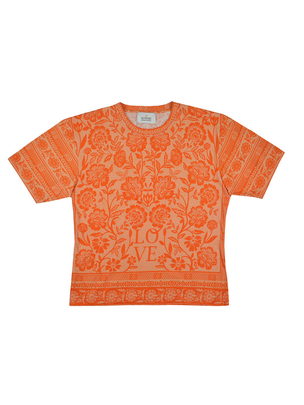 FLOWER BOMB CORAL T-SHIRT