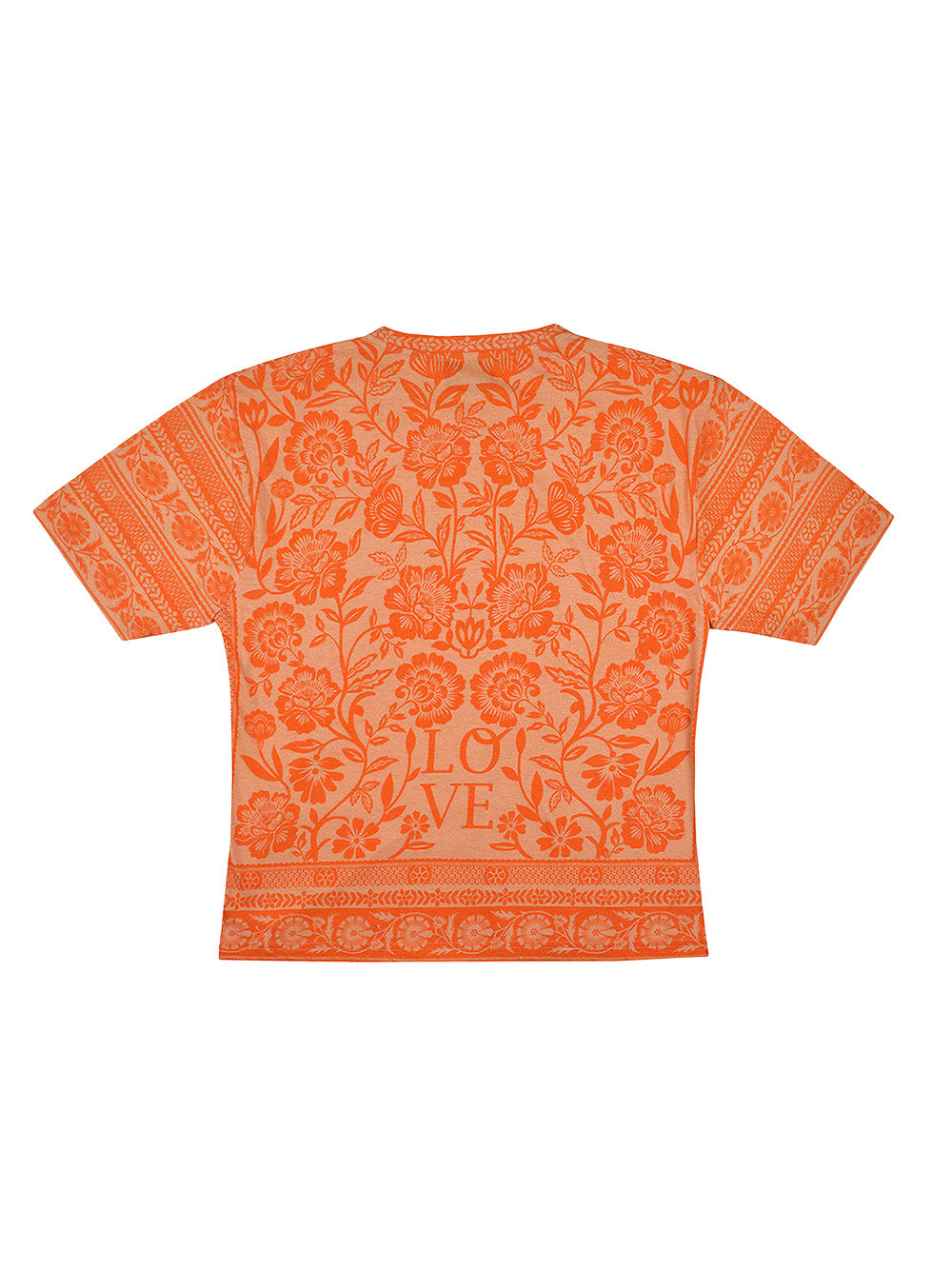 FLOWER BOMB CORAL T-SHIRT