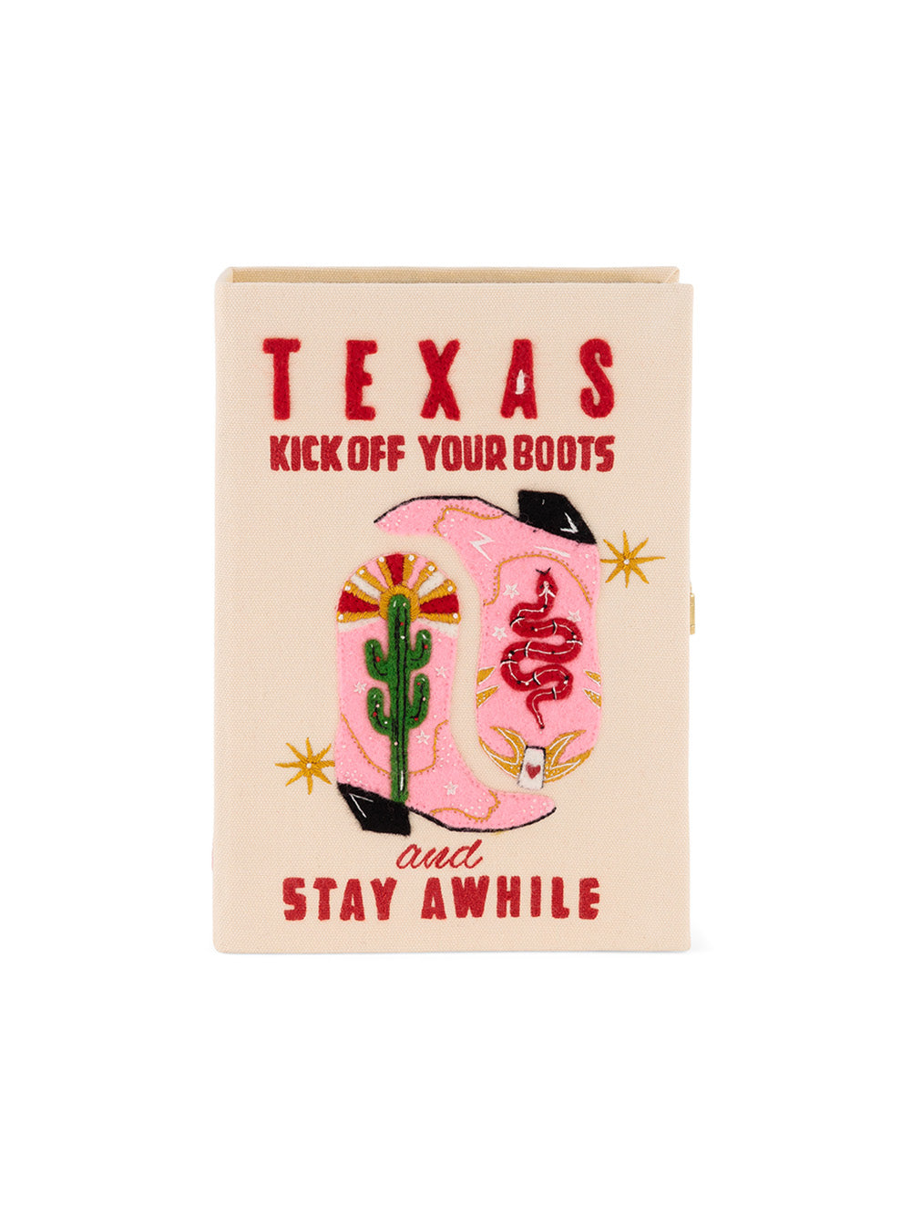 TEXAS BOOTS BOOK POUCH