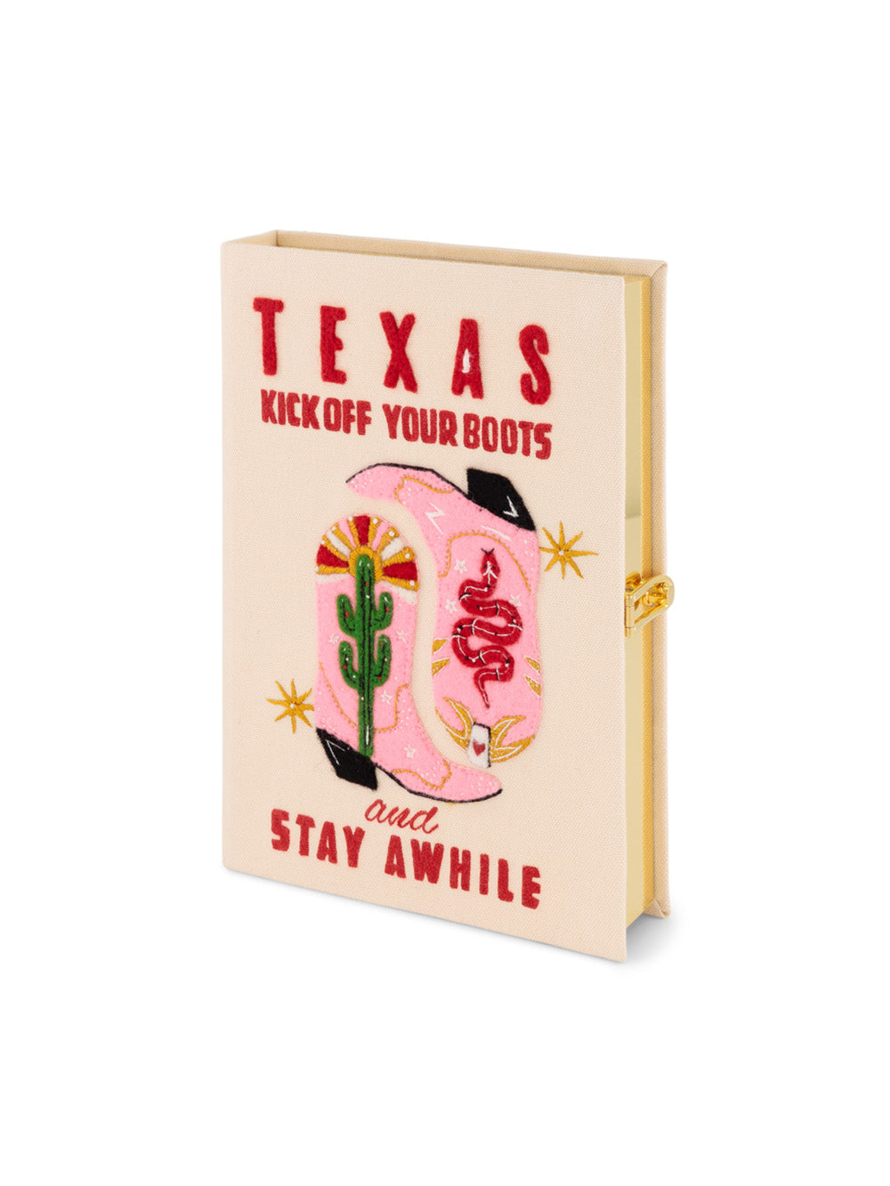 TEXAS BOOTS BOOK POUCH