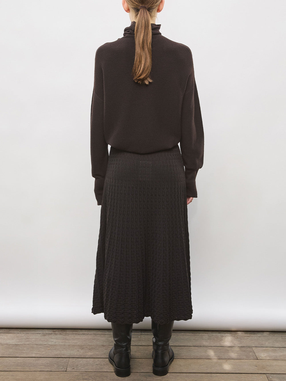 THELMA EBONY SKIRT