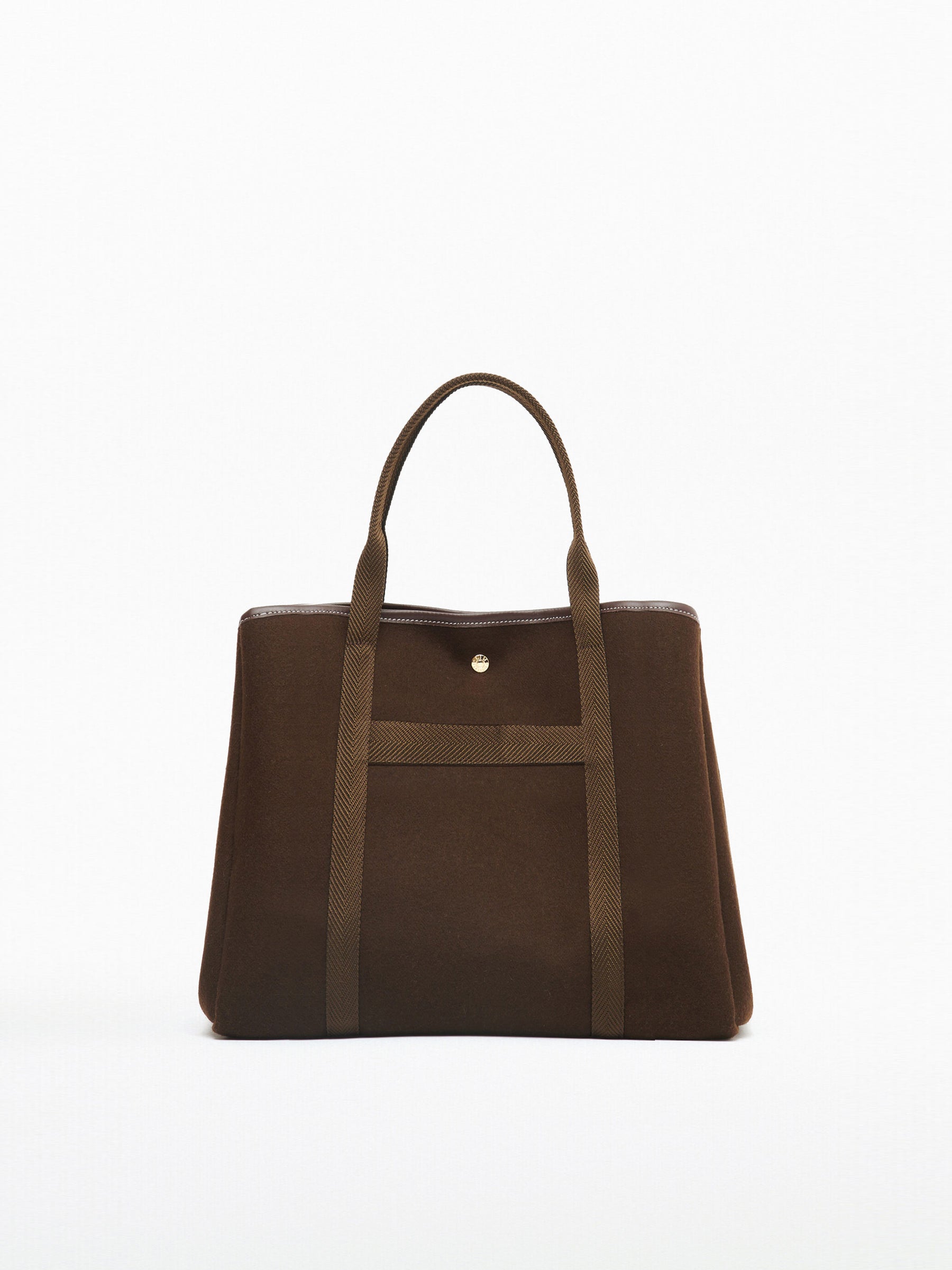 SAC TRAVERSÉE L FLANELLE CHOCOLAT