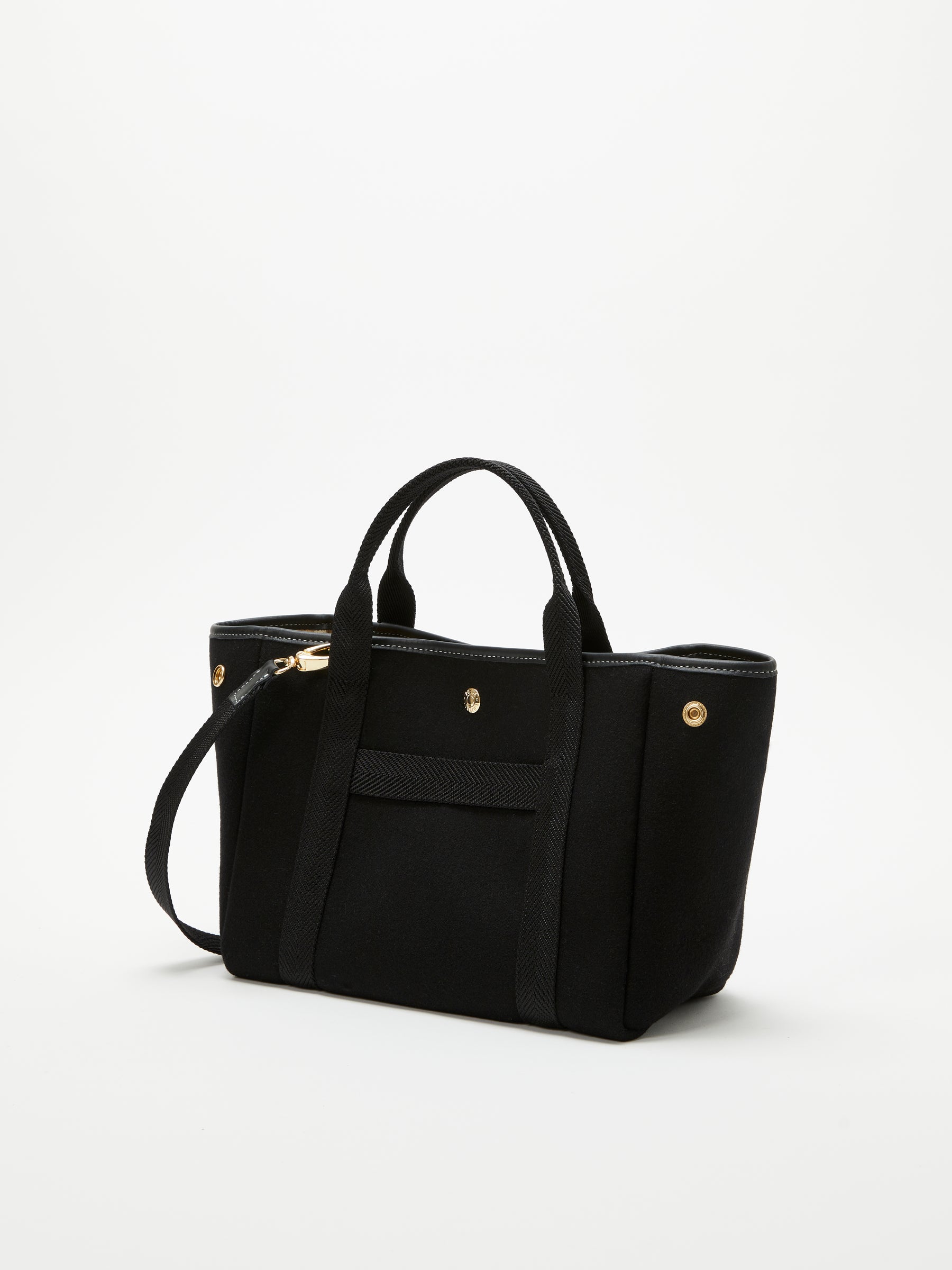SAC TRAVERSÉE S FLANELLE NOIR