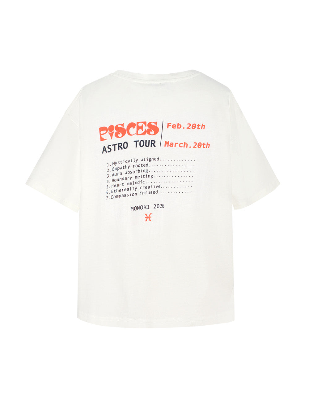 Astro 2026 Pisces T-shirt
