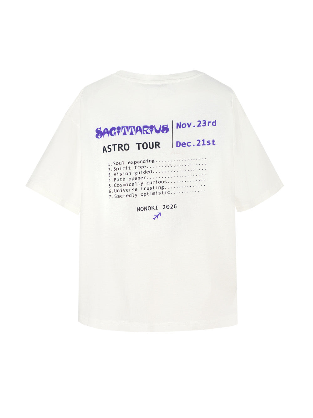 ASTRO T-SHIRT 2026 SAGITTARIUS