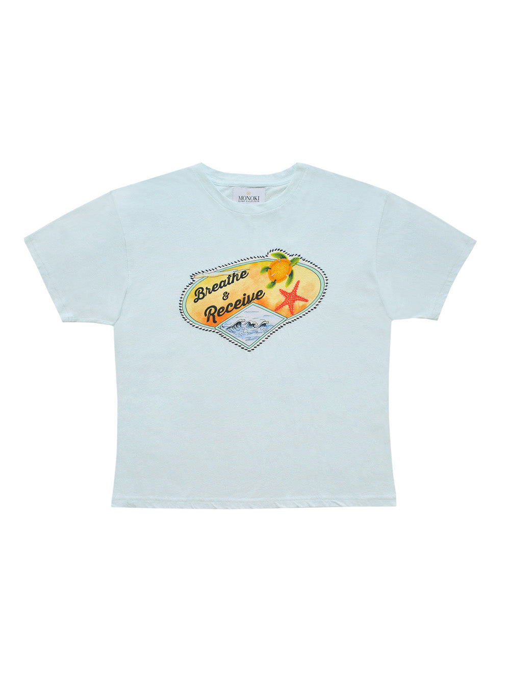 T-SHIRT BREATHE BLEU CIEL