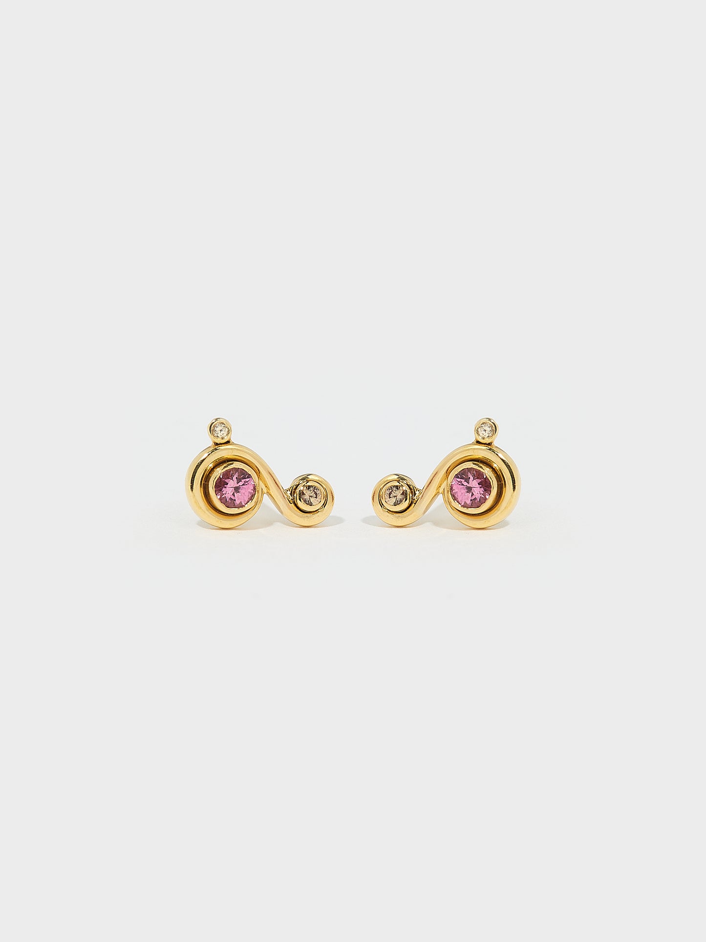 BOUCLES D'OREILLES SELENA SAPHIRS
