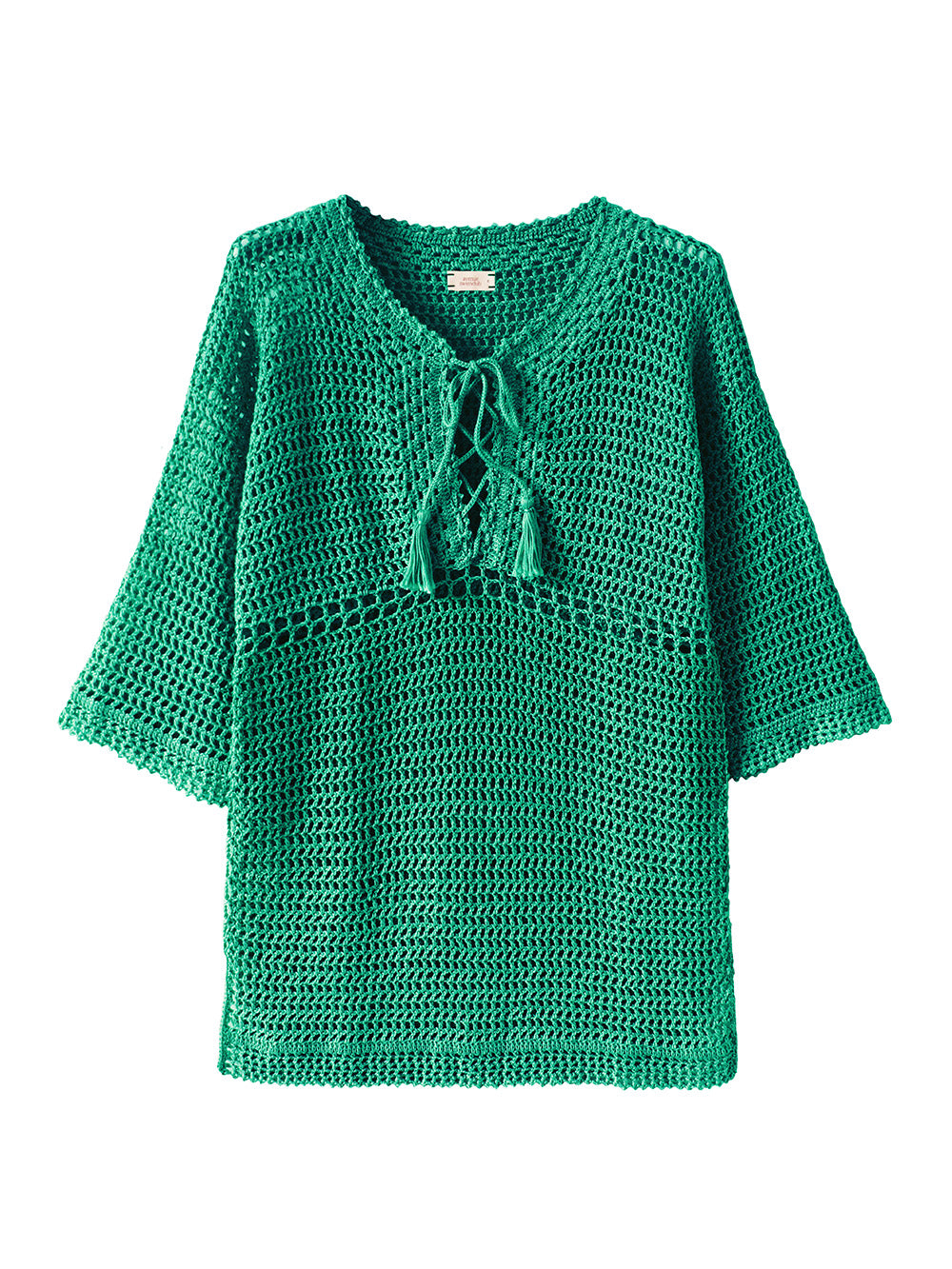 EMERALD CROCHET TUNIC