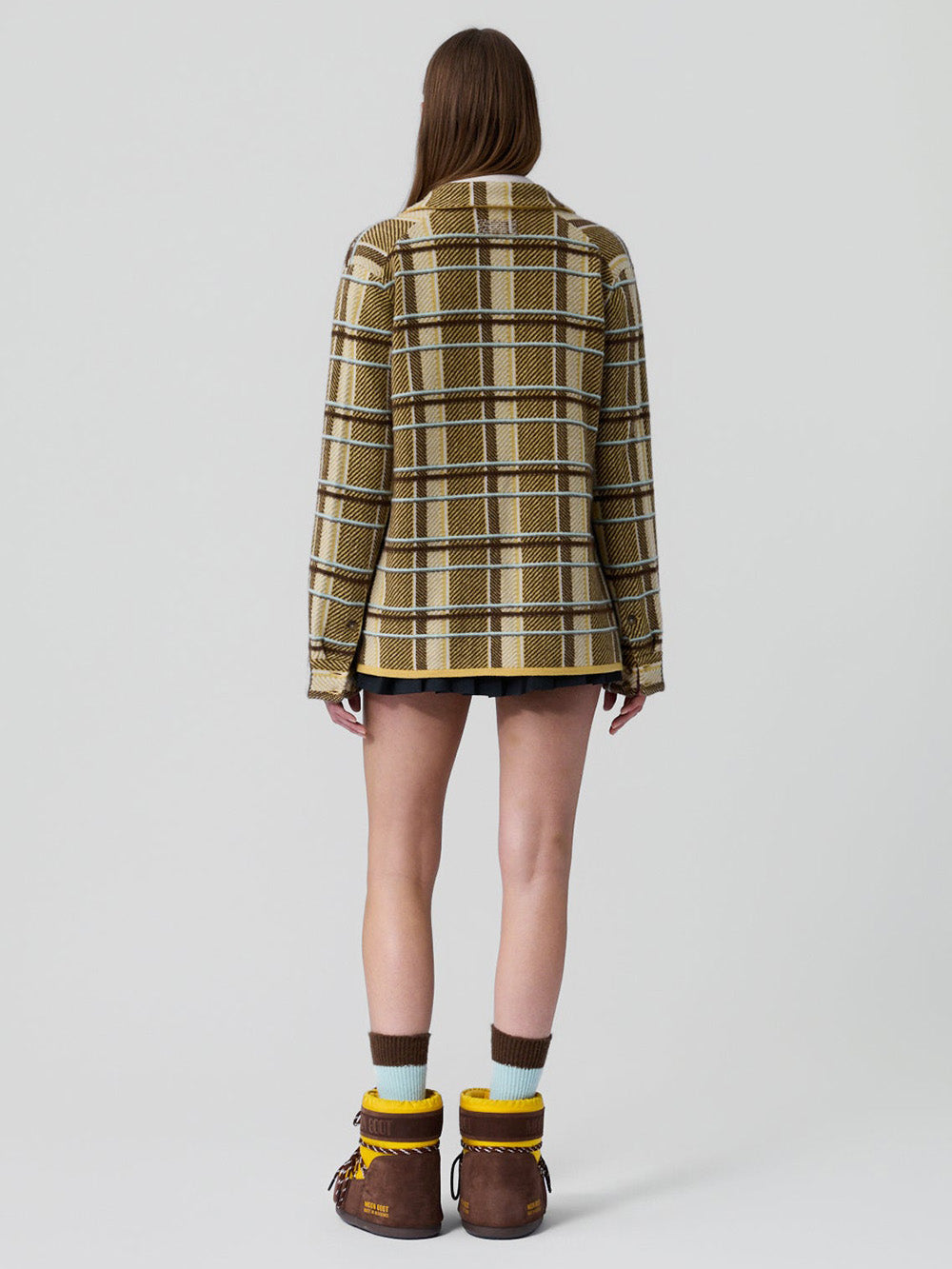 CHEMISE PLAID WORK SOLE COMBO