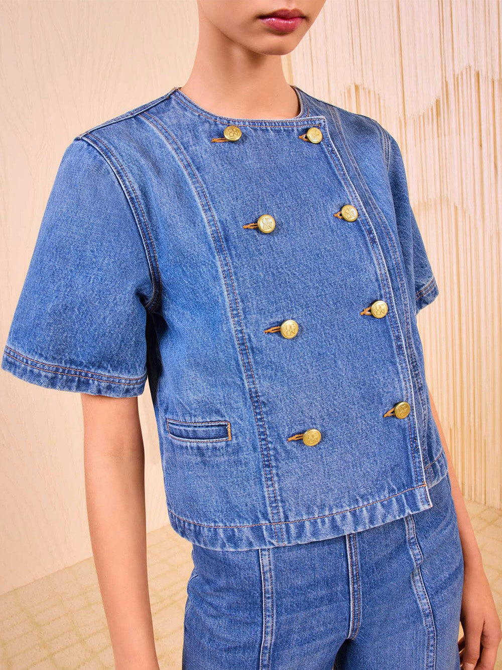 VESTE THE SERGE DANUBE