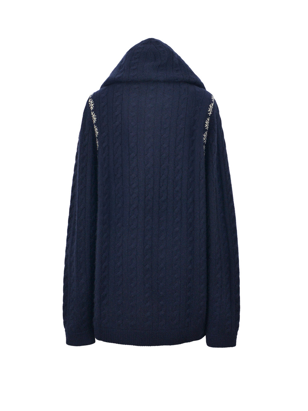 AMA NAVY HOODED VEST