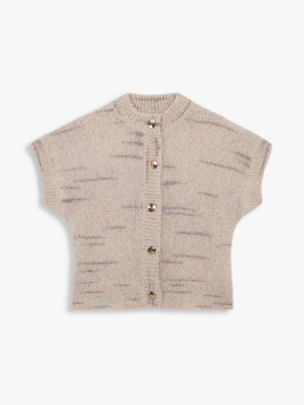 GILET LUCA OAT MELANGE