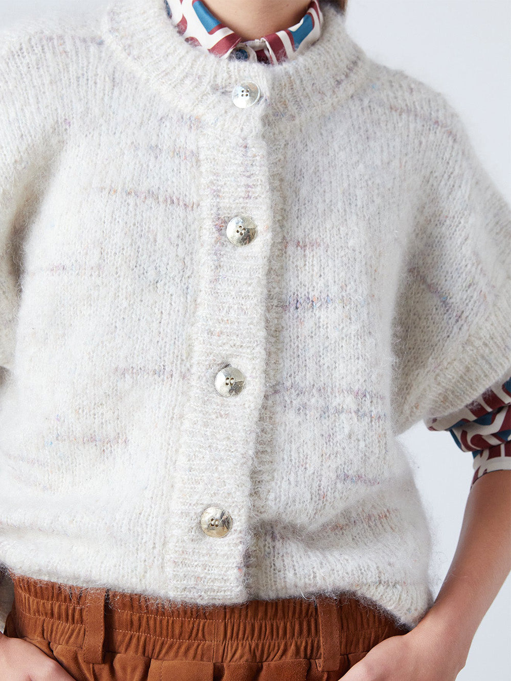 GILET LUCA OAT MELANGE