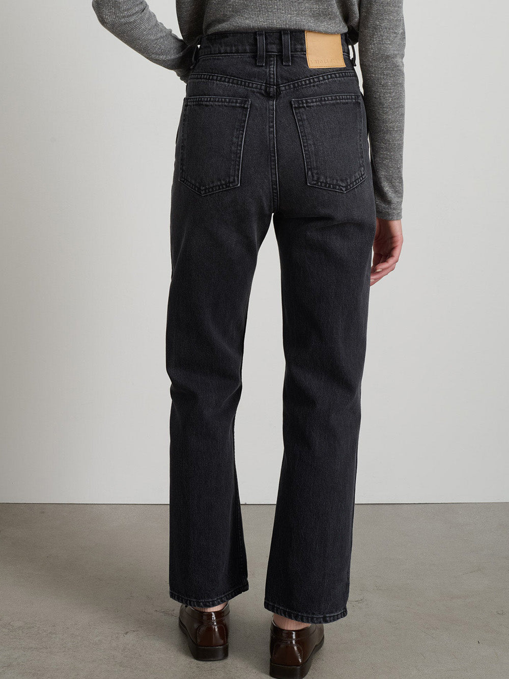 JEAN PLEIN RELAXED STRAIGHT STILL BLACK