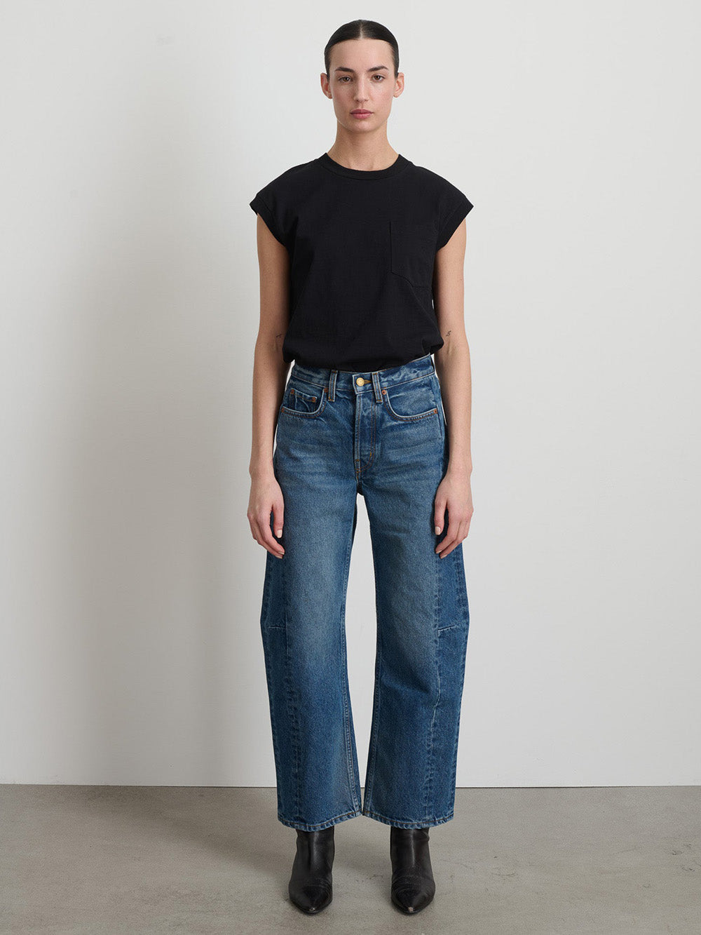 LIESL BLUE SLIM LASSO JEANS