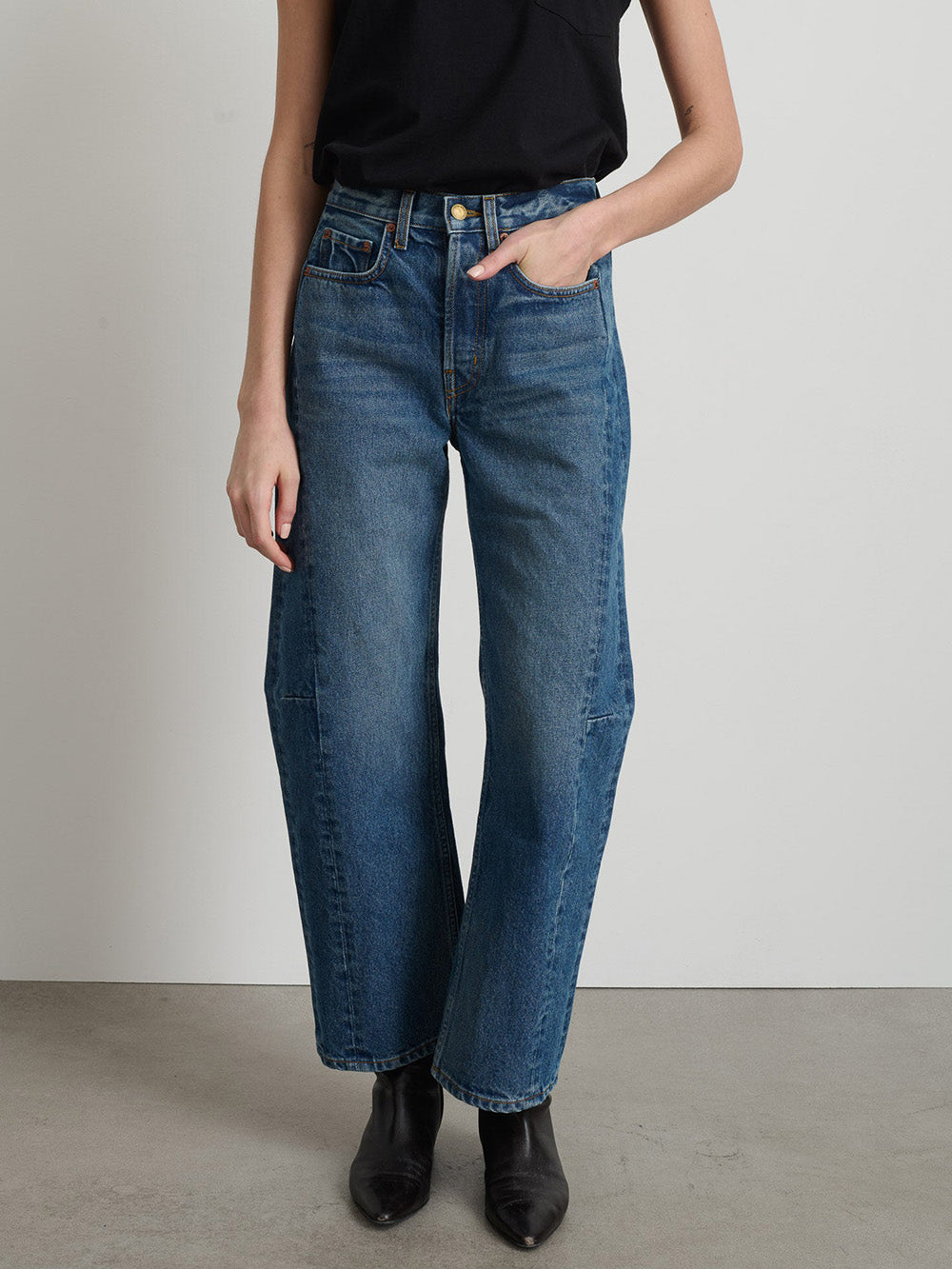 LIESL BLUE SLIM LASSO JEANS