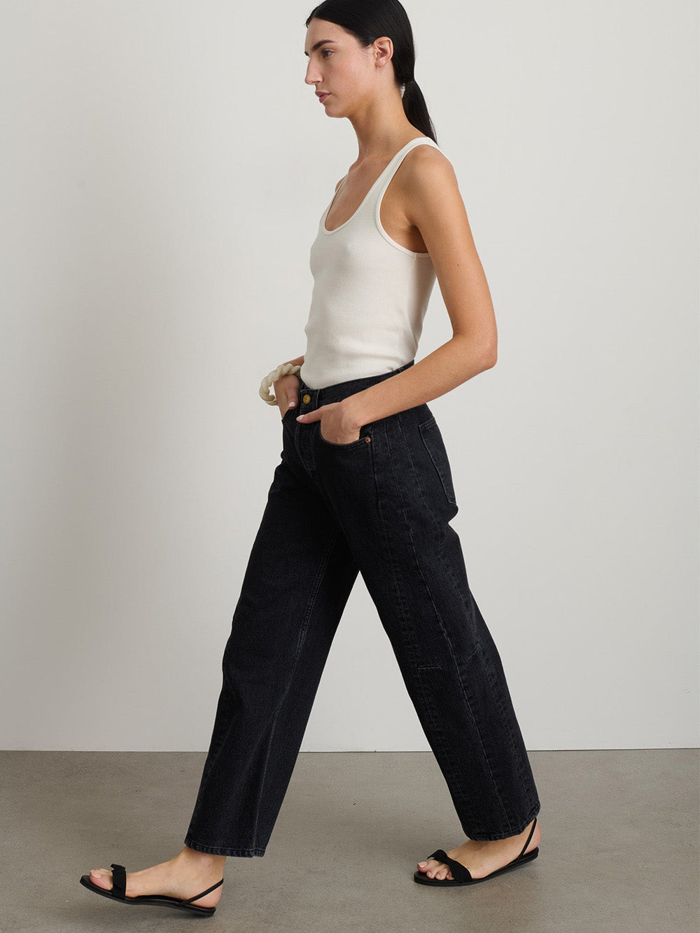 JEAN SLIM LASSO STIL BLACK