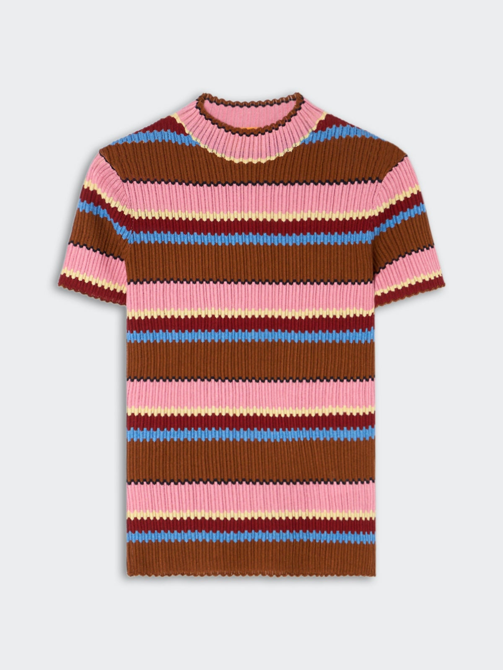 TOP PALAZZO BURNT SIENNA