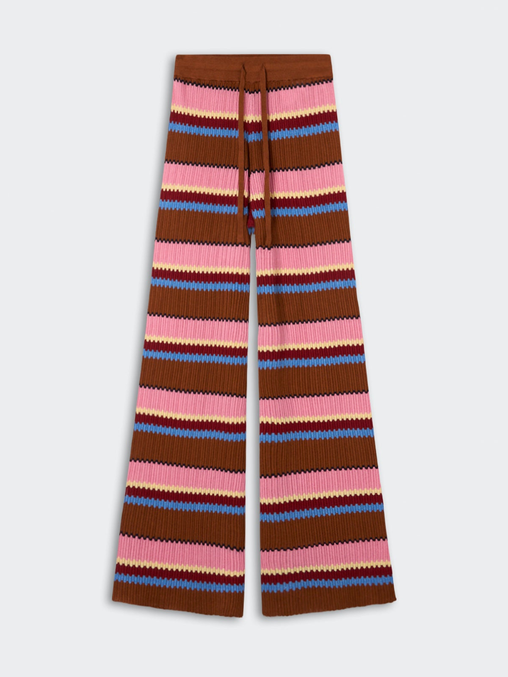 BURNT SIENNA PALAZZO TROUSERS