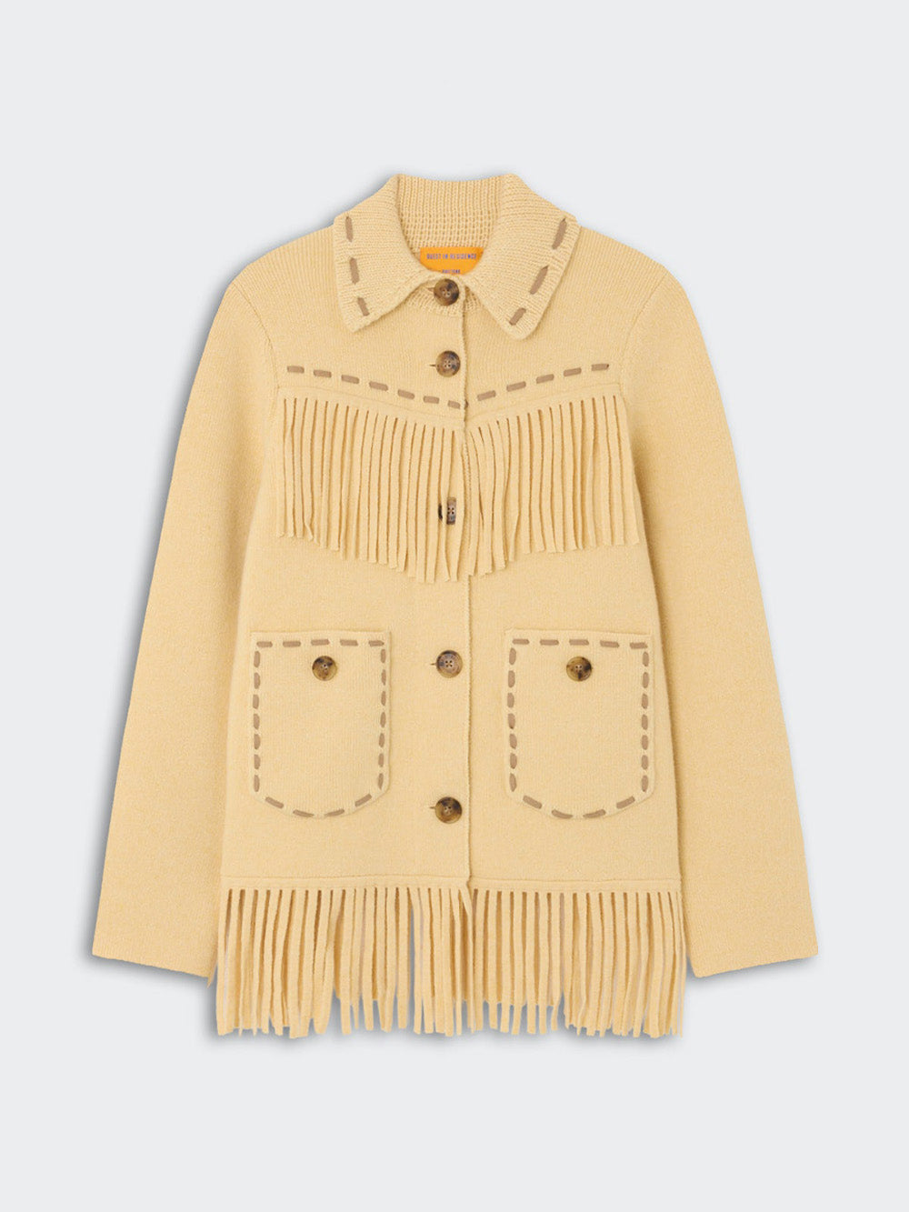 WESTERN JACKET FRINGE BUTTER